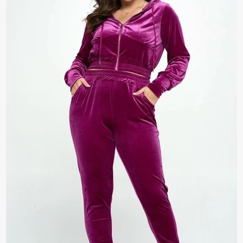 BRAND NEW - Plum Jogger Set